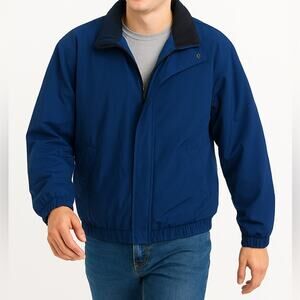 Tommy Hilfiger Blue Windbreaker Jacket